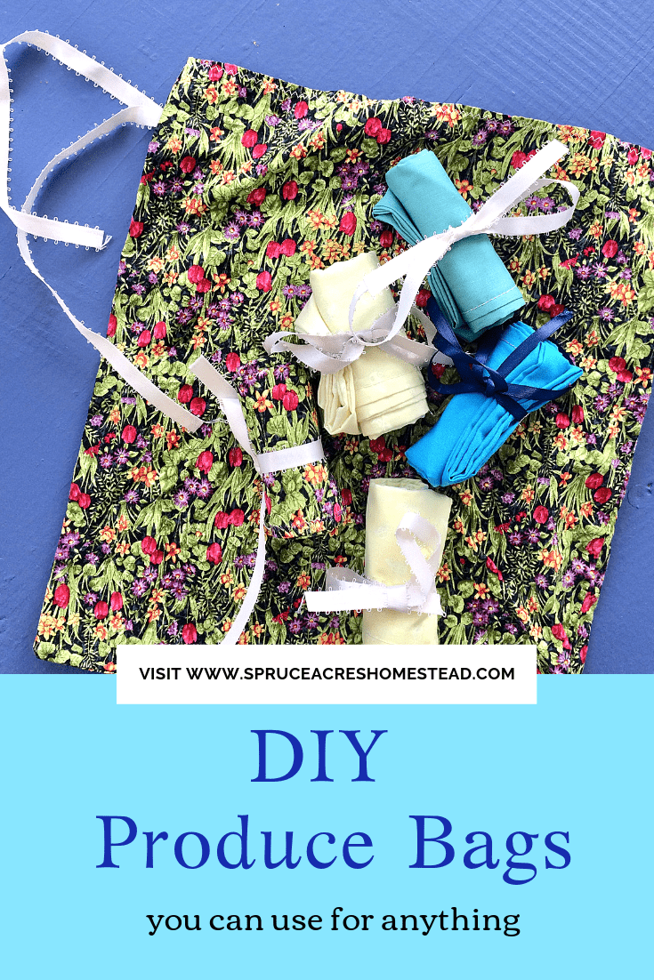 DIY Produce Bags you can use for anything
