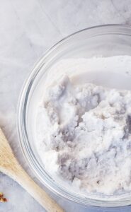 Coconut milk whipped cream