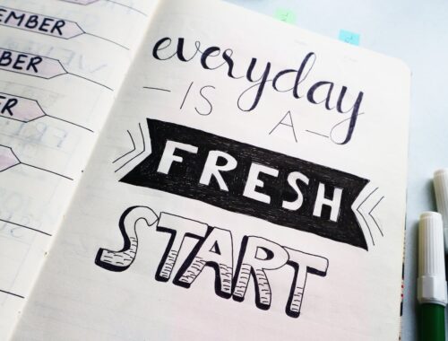 inspirational quotes on a planner