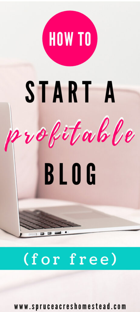 How to start a profitable blog